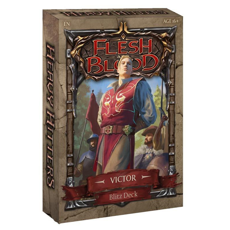 Flesh & Blood: Heavy Hitters Blitz Decks Victor (inglés)