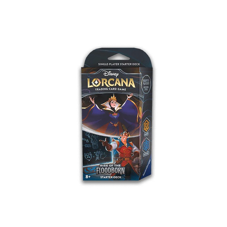 Disney Lorcana: Rise of the Floodborn Starter The Queen and Gast