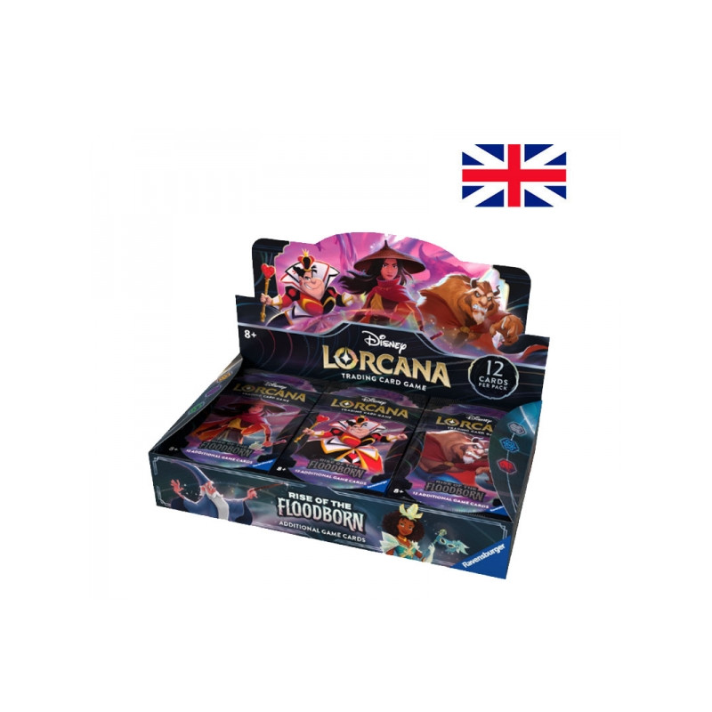 Disney Lorcana: Booster Display Rise of The Floodborn (inglés) (