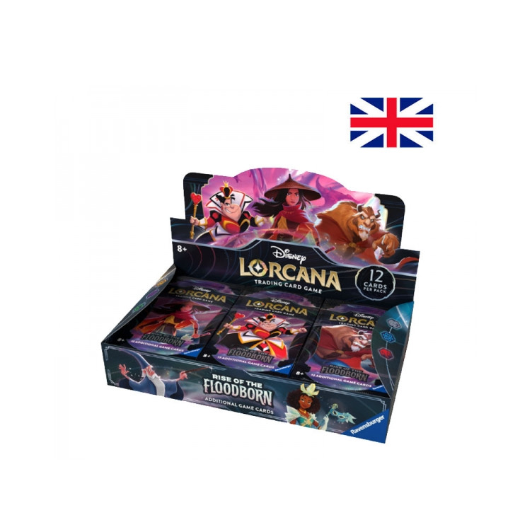 Disney Lorcana: Booster Display Rise of The Floodborn (inglés) (