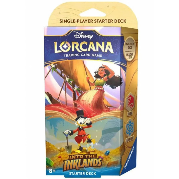 Disney Lorcana: Starter Deck Ruby & Sapphire Into the Inklands