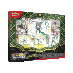 Pokémon:Destinos de Paldea: Premium Meowscarada ex (Castellano)