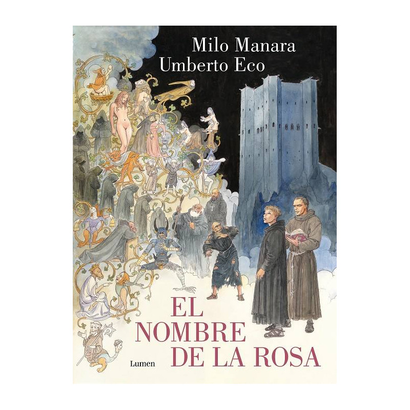 El Nombre de la Rosa La Novela Grafica