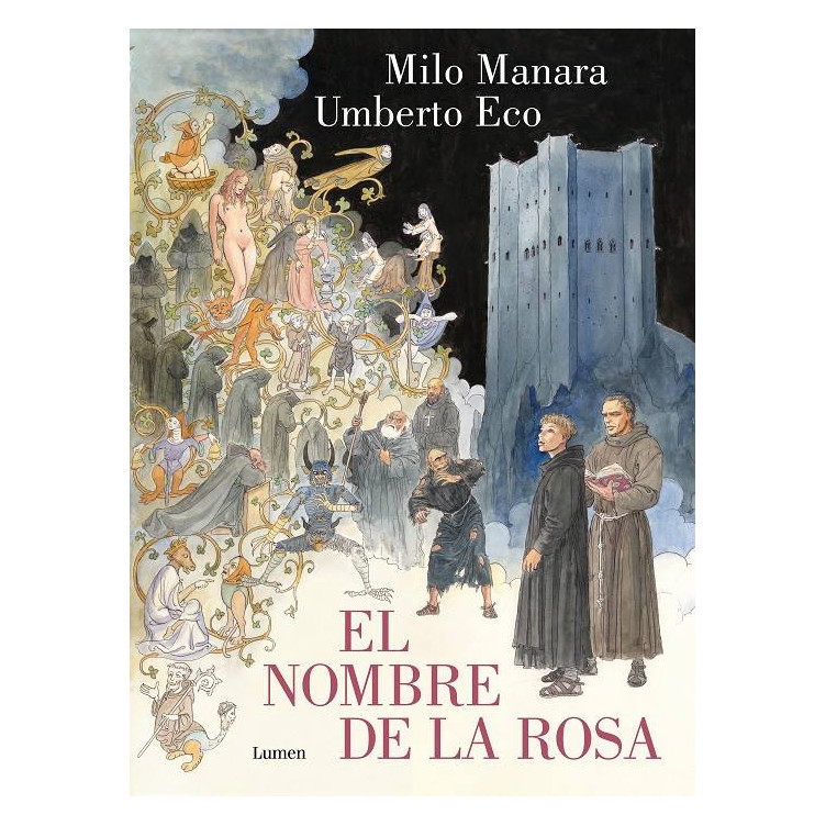 El Nombre de la Rosa La Novela Grafica