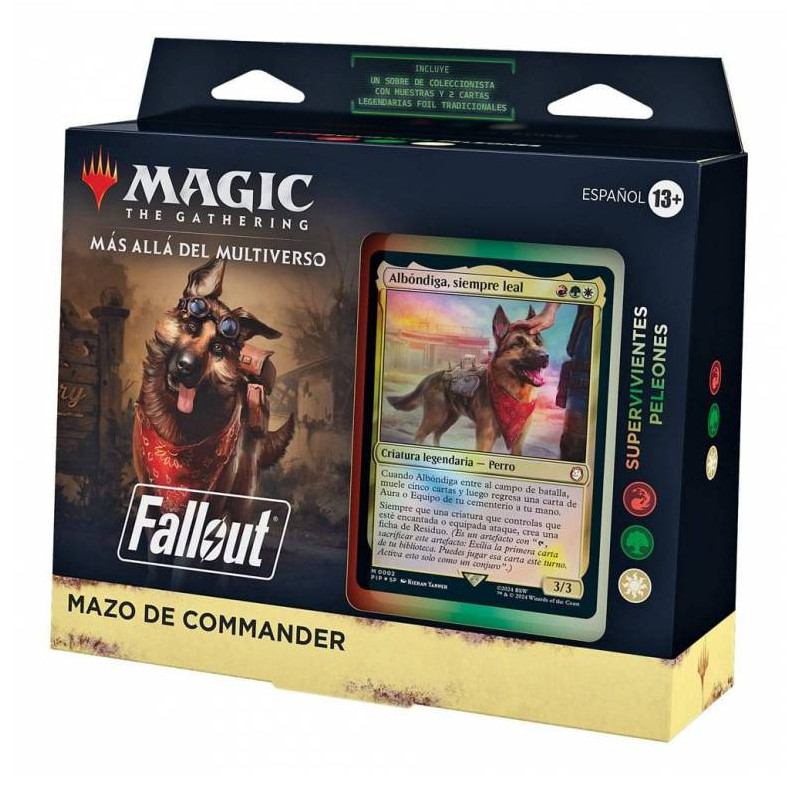 Magic: Fallout Commander Supervivientes Peleones (castellano)