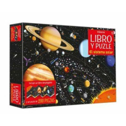 Libro y Puzle El Sistema Solar