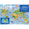 Libro y Puzle Atlas Mundial