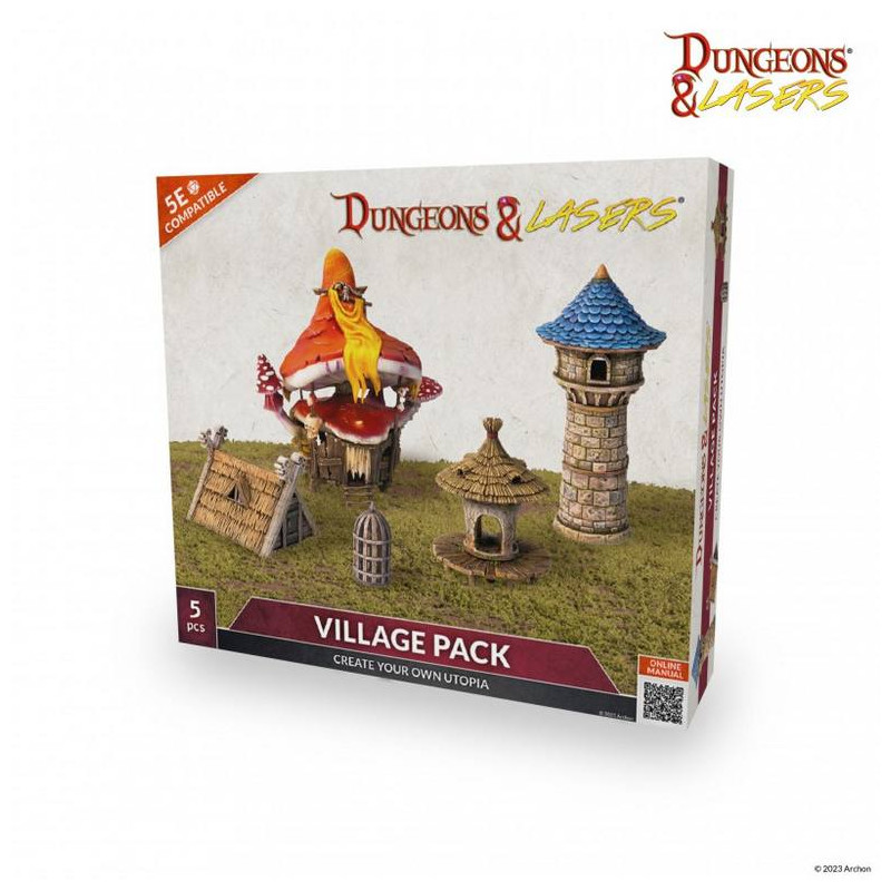 Dungeon & Lasers: Village Pack