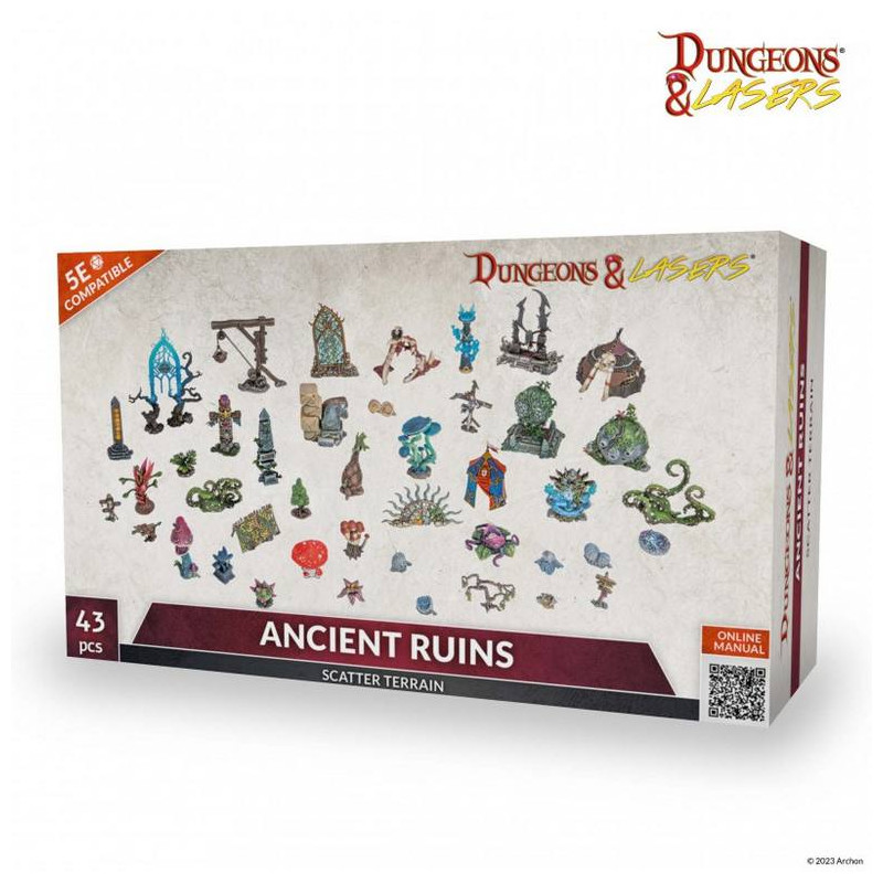 Dungeon & Lasers: Ancient Ruins Scatter Terrain