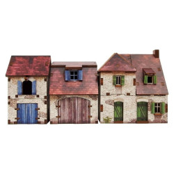 WW2 Normandy Farmhouse W. Outbuildings (15mm)