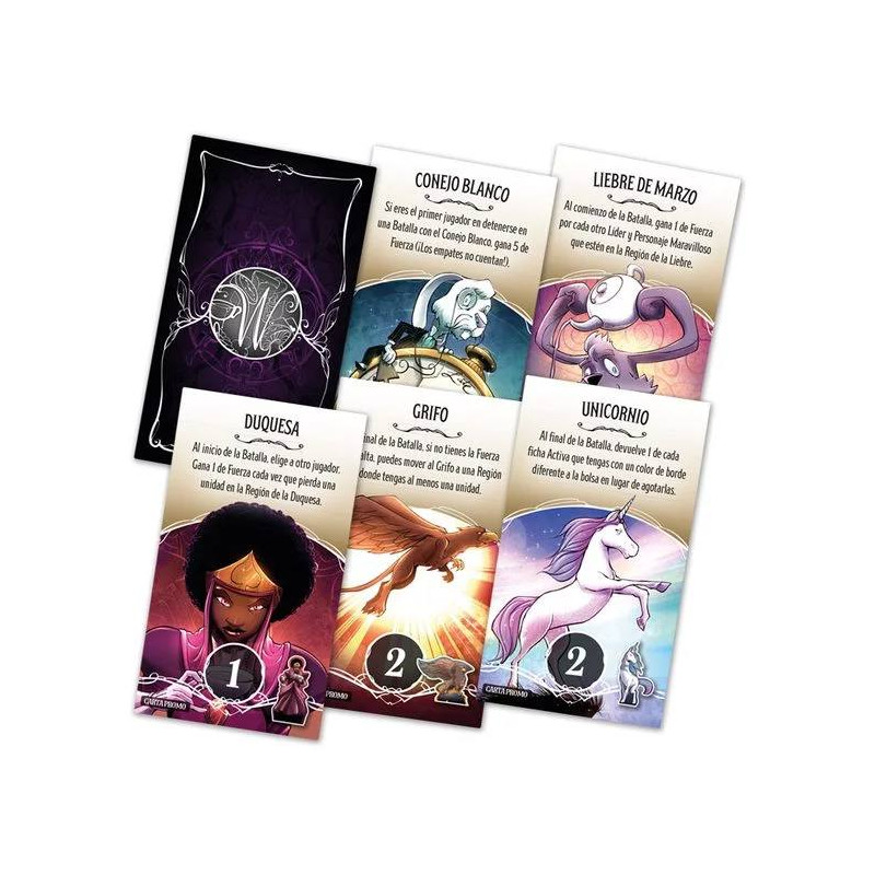 Wonderlands War Deluxe Cartas Promocionales