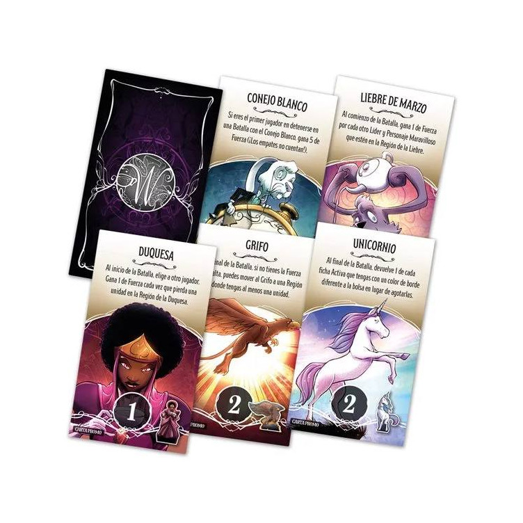 Wonderlands War Deluxe Cartas Promocionales