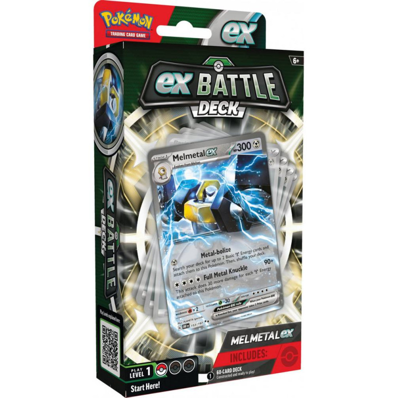 Pokemon: Baraja de Combate Melmetal Ex