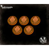 Malifaux marcadores de «scheme» Ten Thunders (5 Uds)