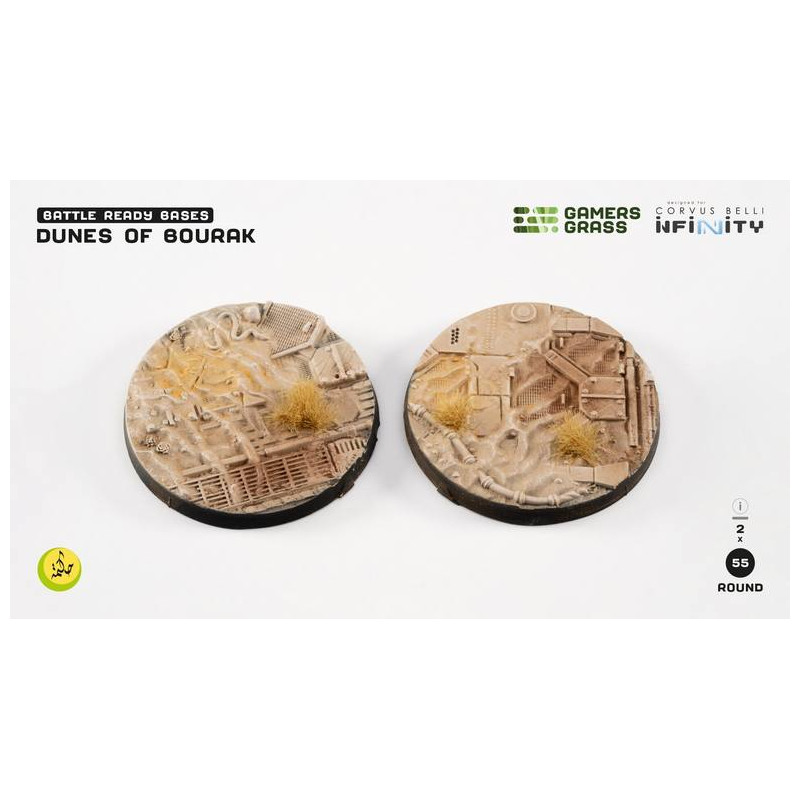 Dunes of Bourak Round 55mm (2x)